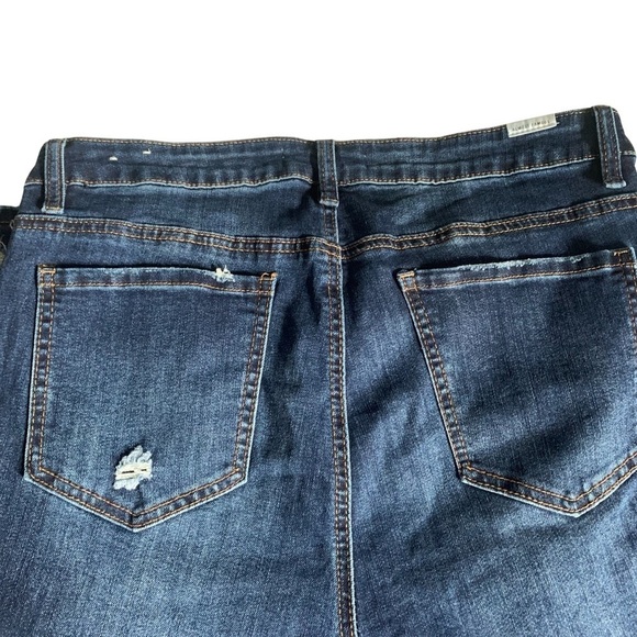 Women’s Almost Famous Ripped Skinny Jeans Ankle - Picture 7 of 13